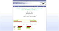 Desktop Screenshot of intalg.cz